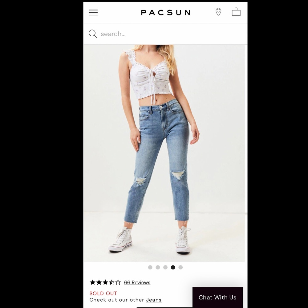 Pacsun mom jeans